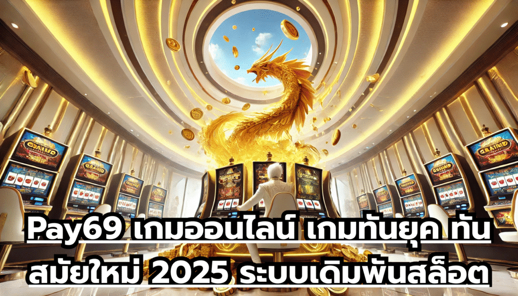 Pay69 เกมออนไลน์ เกมทันยุค ทันสมัยใหม่ 2025 ระบบเดิมพันสล็อต ไม่สะดุด เกมจ่ายเงินชัวร์