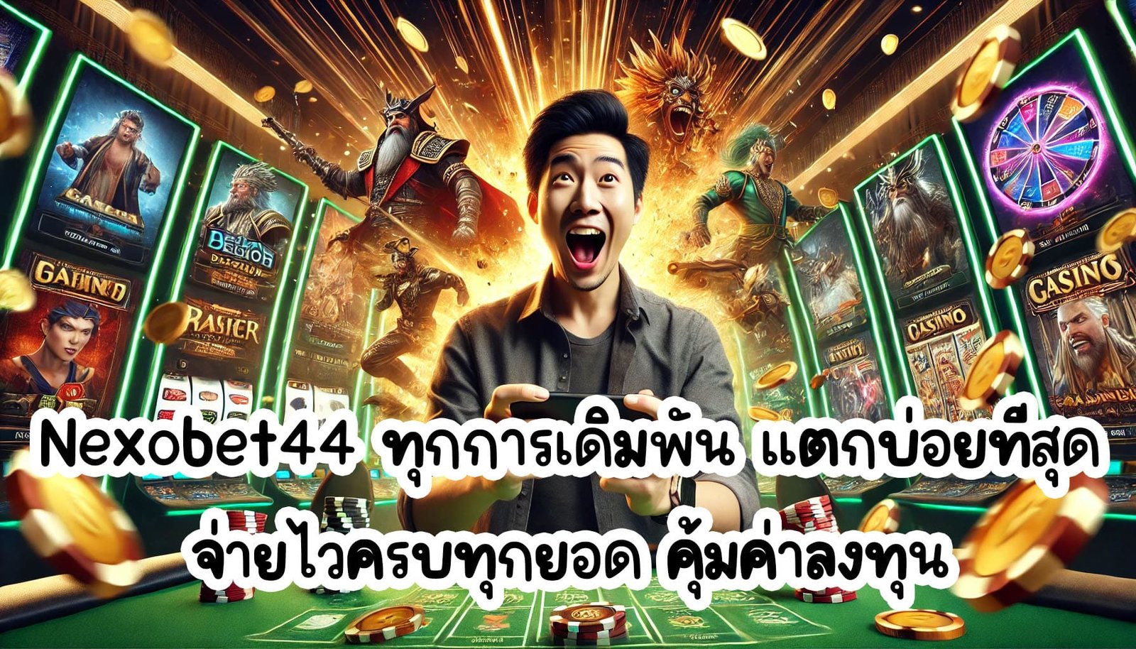 Nexobet44 ทุกการเดิมพัน แตกบ่อยที่สุด จ่ายไวครบทุกยอด คุ้มค่าลงทุน-1