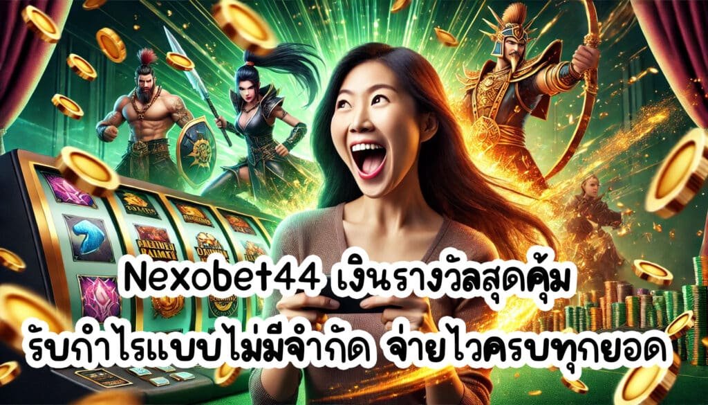 Nexobet44 เงินรางวัลสุดคุ้ม รับกำไรแบบไม่มีจำกัด จ่ายไวครบทุกยอด-2